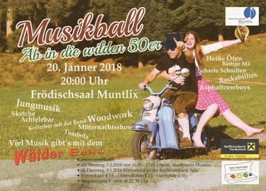 Ab in die wilden 50er - Musikball