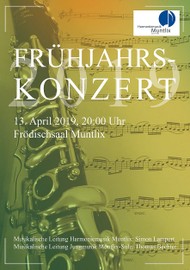 Frühjahrskonzert am 13. April