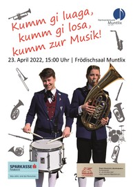 Kumm gi luaga, kumm gi losa, kumm zur Musik!