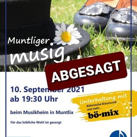 Musighock HMM - Absage