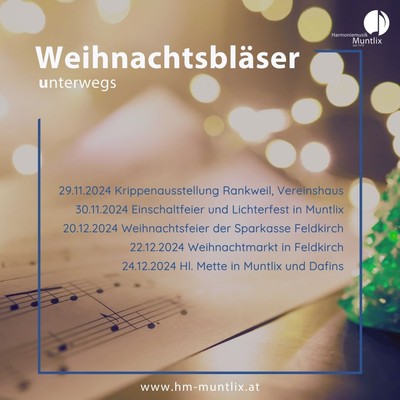 Weihnachtsbläser unterwegs