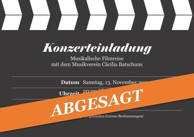 Absage Herbstkonzert
