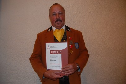 Ehrung 40 Jahre Karlheinz Henny am 22.09.2018