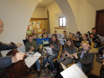 Kirchengestaltung der Jungmusik Batschuns