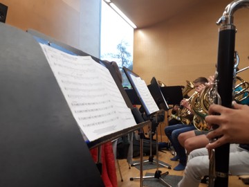 Probe mit Gastdirigent