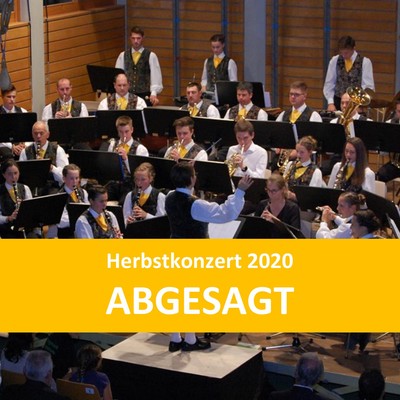 Absage Herbstkonzert 2020