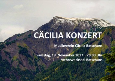 CÄCILIA KONZERT am 18. November 2017