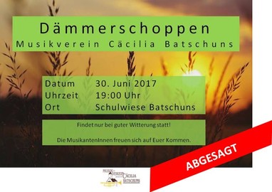 Dämmmerschoppen des MV Batschuns