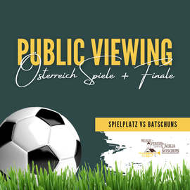 EM Public Viewing FINALE in Batschuns