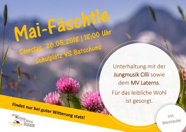 Mai-Fäschtle am 26.05.2018