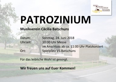 Patrozinium am 24.06.2018