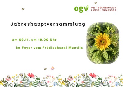 Jahreshauptversammlung