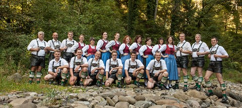 Schuhplattlergruppe - Amerika 23.07. - 07.08.2017